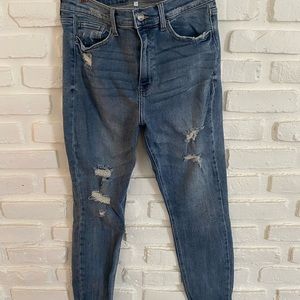 Distressed Skinny Jeans